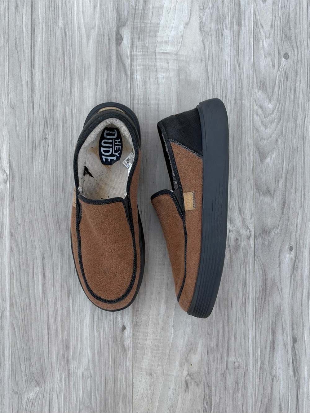 Hey Dude Men's Sunapee Warmth Slip-On Moccasin Sneakers